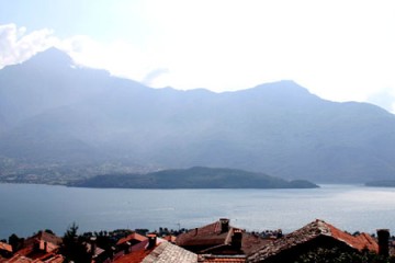 Blick vom Balkon